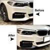 Car Front Bumper Splitter Lip Canard Decoration Trim For BMW 5 Series G30 G31 G38 520i 525i 530i 540i M Sport 2017-