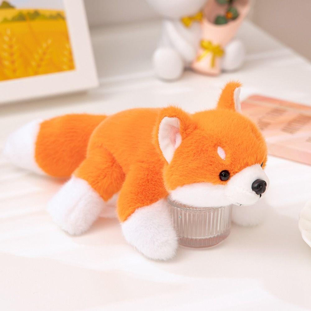 Table Ornament Raccoon Bear Plush Pig Panda Stuffed Animal Doll Plush Lying Animal  Christmas Gift