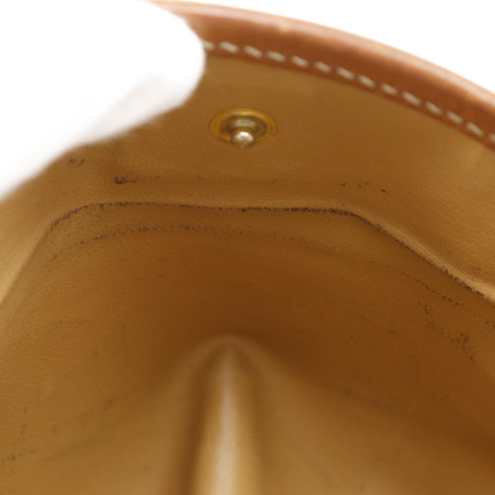 Celine Old Celine Shoulder Bag Macadam Vintage Beige PVC Women Used