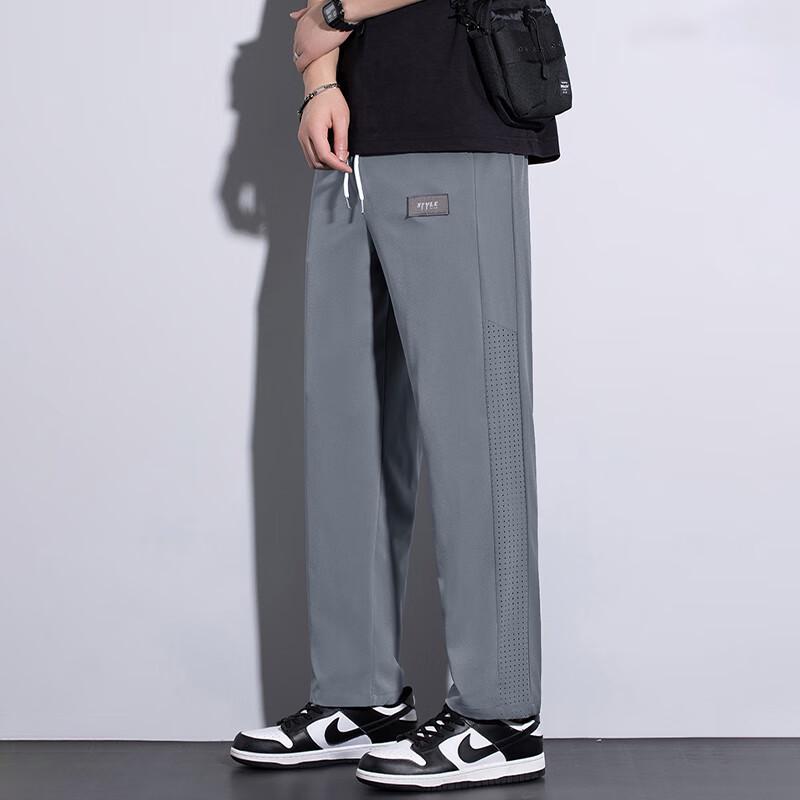 Men's JEEP Ice Silk Straight-Leg Casual Pants