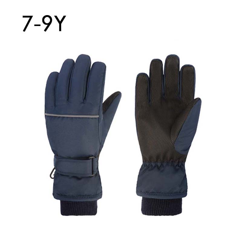 2024 Children Ski Gloves Keep Finger Warm Waterproof Thicken Mittens Winter Snowboard Snow Kids Gloves for Boys Girls