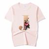 Summer A To Z 26 Alphabet Print Tshirt Cartoon Tees Women Streetwear Funny Casual T