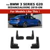 4PCS Car Mud Flaps Splash Guards Mudguards Car Mud Flaps Compatible with BMW 3 Series G20/G28 2019 2020