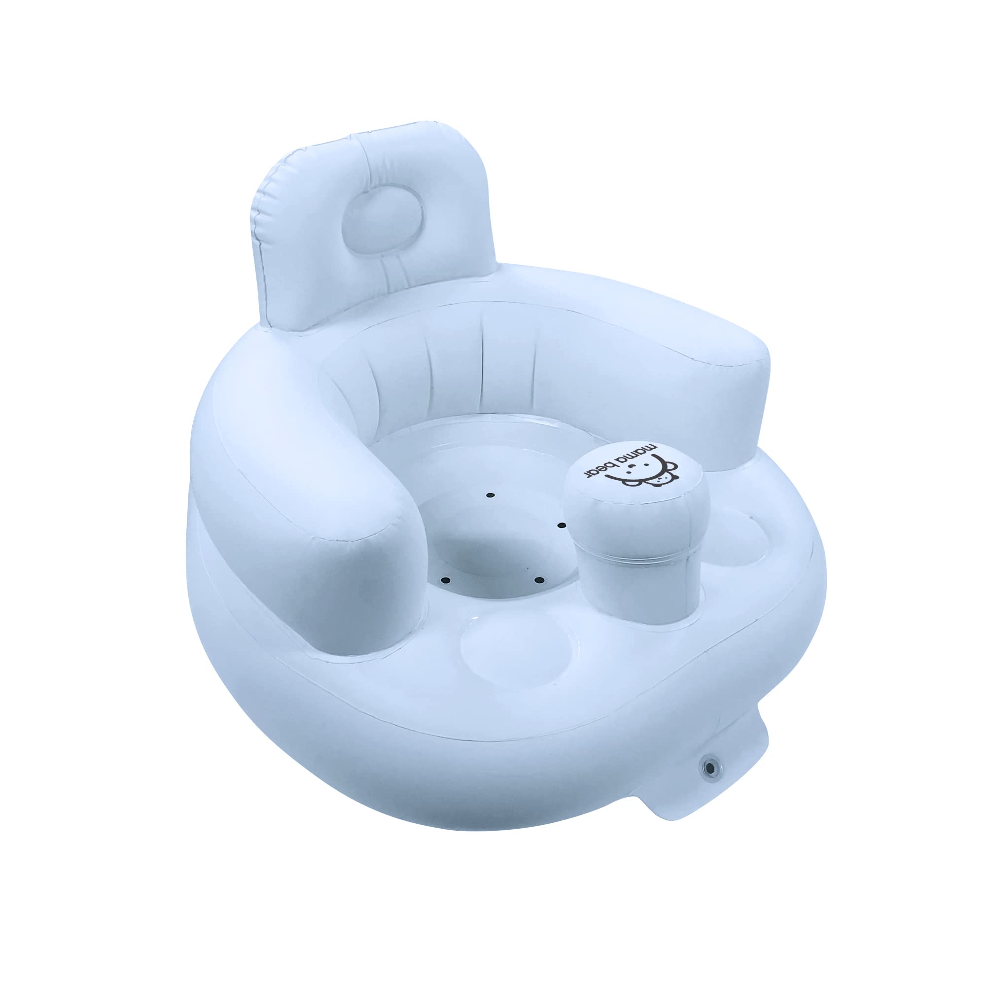 

Mama Bear Baby Bath Chair [Amazon Brand] (Light Blue)