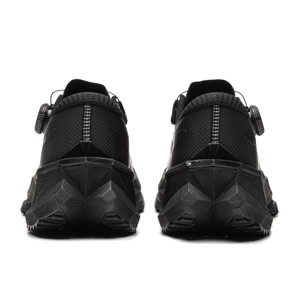 Li Ning De Lucas PRO Amortiguación Antideslizante Resistente a la Abrasión Rebote Caña Baja Zapatillas de Trail Running Unisex ARNV021-3