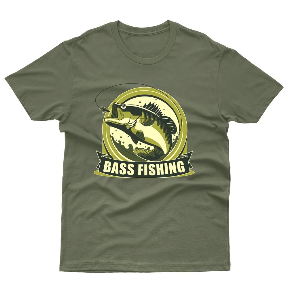 Japan Bass Fishing T-Shirt Japanese Carp Sea River Fisherman Tee