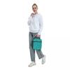 Japanese Clouds Insulated Lunch Bags for School Office Turquoise And Aqua Cloud Portable Cooler Thermal Lunch Box Women Children