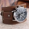 Vintage Watchband PU Leather Men Bracelets Fashion Pallet Leather Watch Strap  Watch Accessories