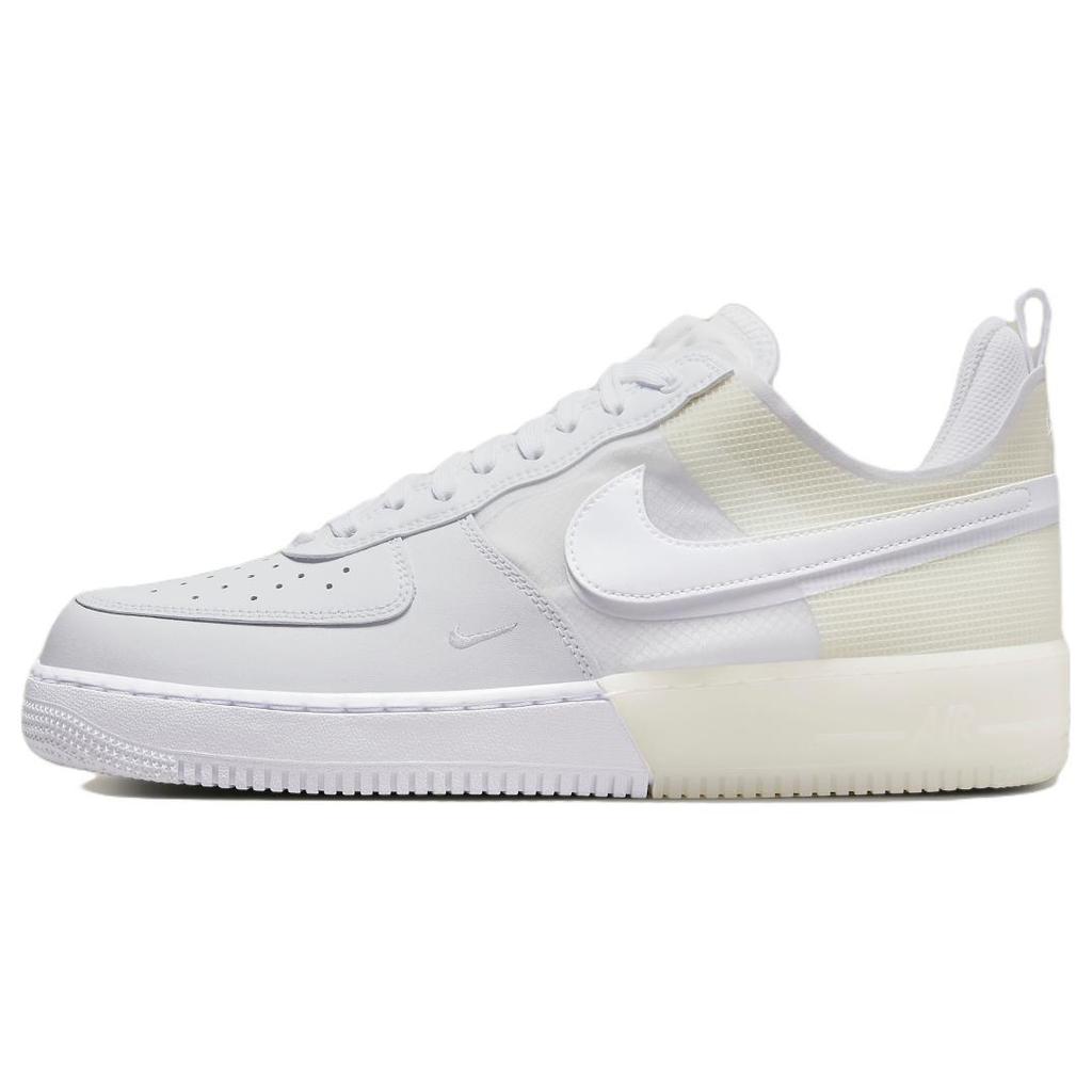 New Nike Air Force 1 React Triple White DM0573-100
