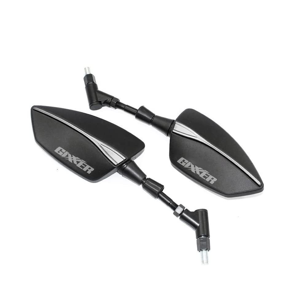 

Подходит для Gixxer SF 150 Gixxer 155 250 2021 2020 CNC Мотоциклетный руль Зеркало заднего вида Синее антибликовое зеркало Аксессуары (белый)