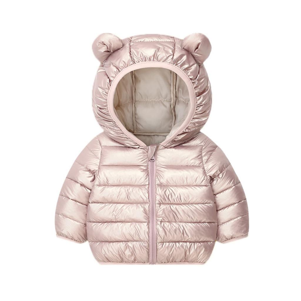 Kids Casual Lightweight Hooded Jacket with Long Sleeves for Boys and Girls Soft Warm Outerwear Suitable for Everyday Wear