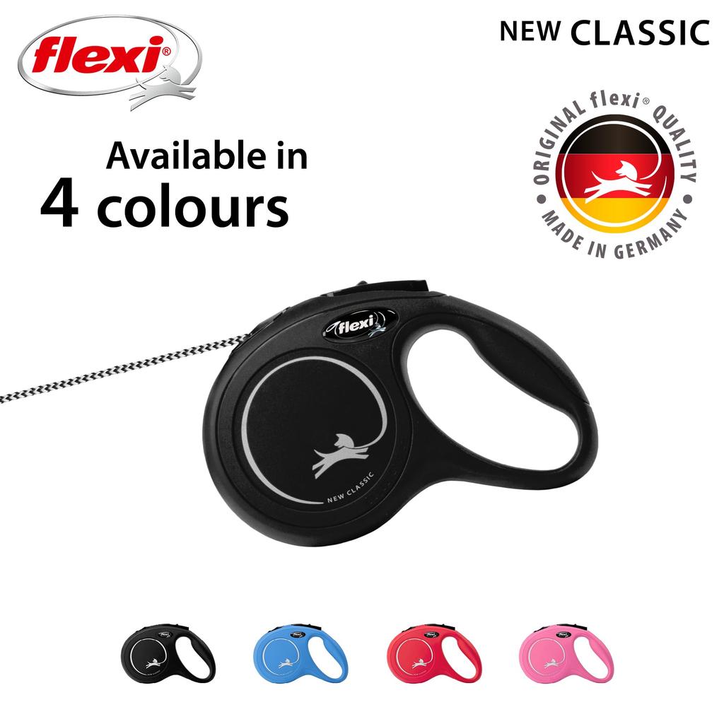 Flexi New Classic Tape XS than 3m Black (Less 12kg) [Dog Lead]