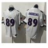 Baltimore Ravens NFL Camiseta de Fútbol Manga Corta Ropa de Equipo Bordada para Hombre Ropa Deportiva para Aficionados