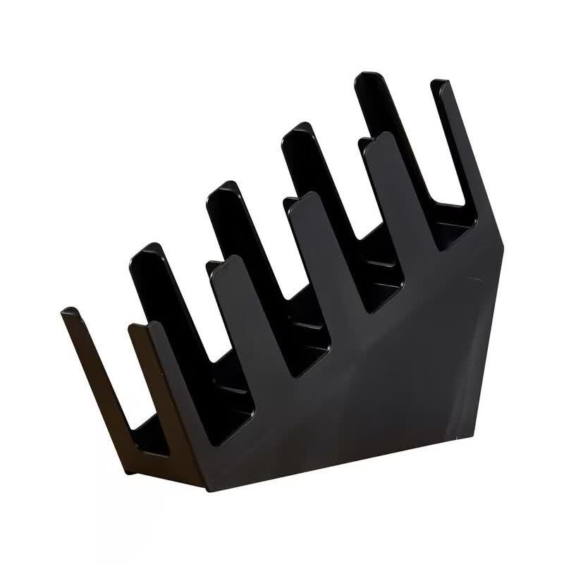 Jing Zhou Yuan Slanted 4-Compartment Countertop Cup Holder