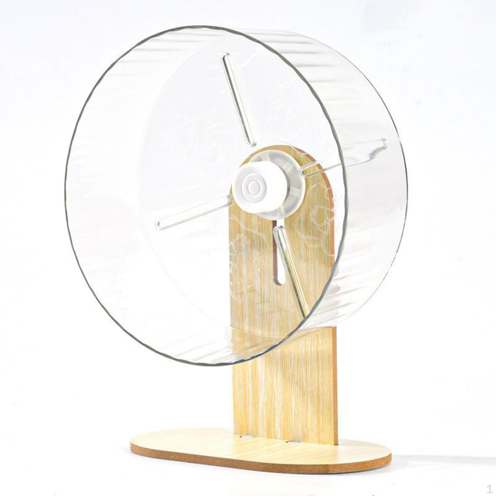 

Hamster Wheel Silent with Wooden Stand,Easy Clean,Stabe,Quiet Running for Mice Hamsters Rat Dwarf чистий