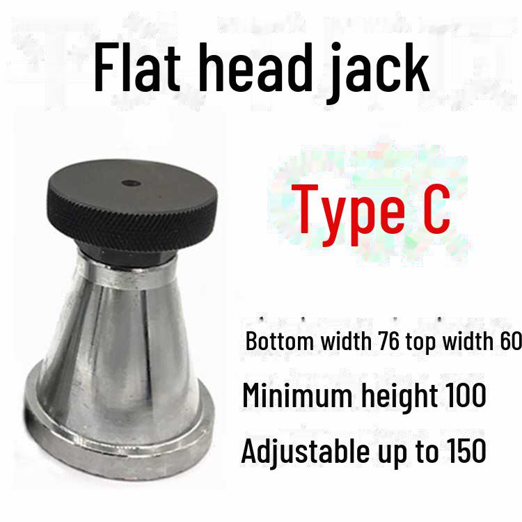 Adjustable Mold Screw Jack Pad with Four Flat Head Types ABCD