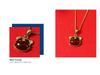 Year of the Tiger Red Agate Necklace - Festive Gift for Women: New Year, Christmas, or Birthday Versatile Accessory