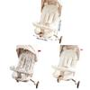 Doublure de siège pour poussette bébé avec motif imprimé Coussin de siège de landau Ensemble de coussinets pour accoudoir de siège-ceinture Accoudoir Coussinet Doublure de poussette