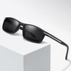 Retro Round Face Black Sunglasses with UV Protection - European & American Style, Smooth Elastic Paint - Model 2901