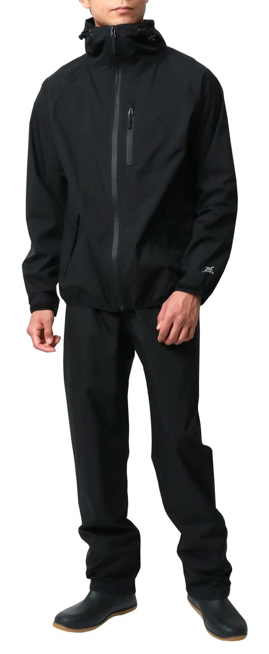 

Мужской дождевик Tartex, Водонепроницаемый, Ветрозащитный, Водоотталкивающий, Дышащий, Эластичный, Черный, Размер M, Водонепроницаемость 10 000 мм