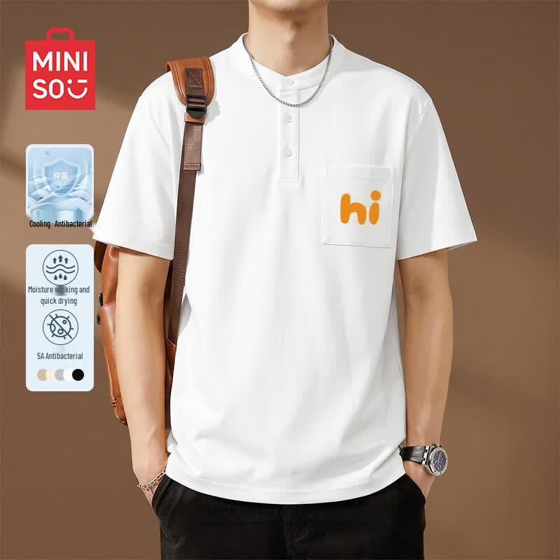 MINISO Men s Quick-Dry Sport T-Shirt L