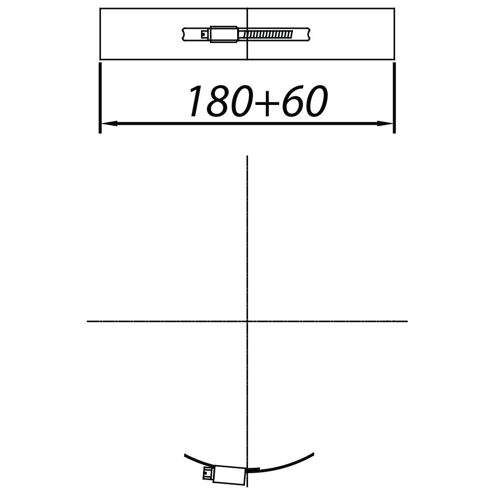 ADAM DW Clamping bracket fi 180