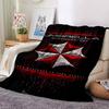 1pc Umbrella Corporation Soft Flannel All-Season Throw for Home, Office, Outdoor UseDurable Comfort  100571