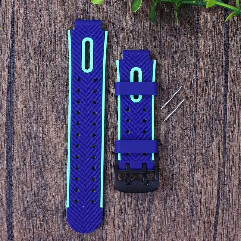

15Mm Universal Adjustable Watch Belt Kids Watch Band Smartwatch Children Silicone Strap Watchband Waterproof Flexible Wristband as the picture
