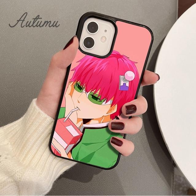 

Чехол для телефона Saiki Kusuo no Psi Nan для iPhone 11 12 13 14 Pro Max mini XR XS SE 2020 7 8 Plus Samsung Galaxy S21 S22 Samsung S22ultra