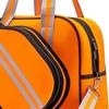 Badminton Shoulder Bag Large Handbag for Adults Pickleball Racquet Orange