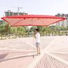 GUAIKEAI Outdoor Square Sun Shade Umbrella