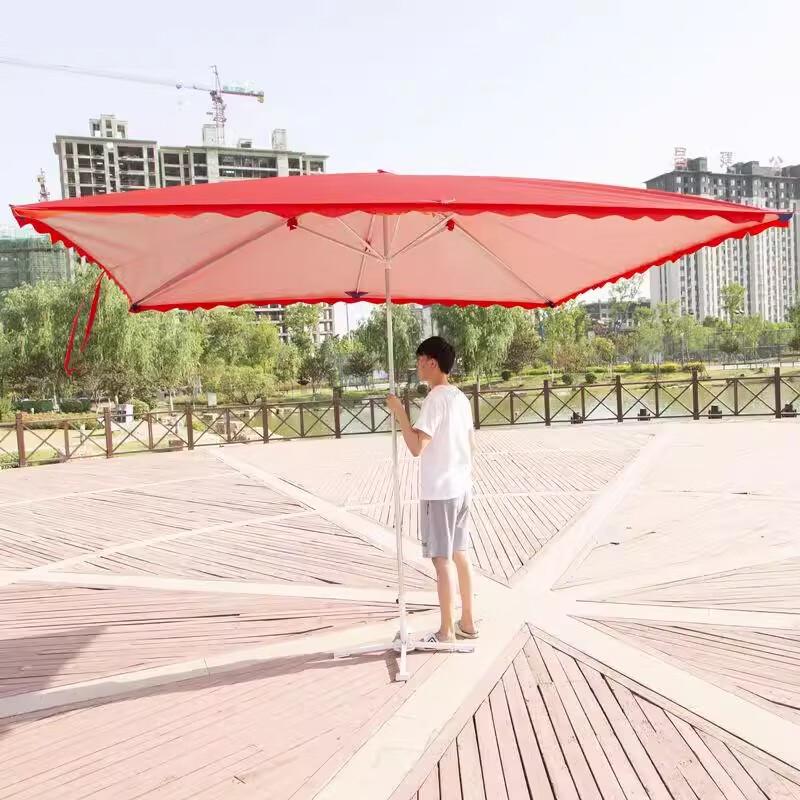 GUAIKEAI Outdoor Square Sun Shade Umbrella