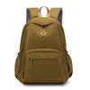 Schoolbag backpack women's 1011 new large-capacity computer bag multi-pocket college student schoolbag can be set with tie rod travel backpack