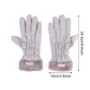 Women Winter Thickened Windbreak Ski Gloves Warm Waterproof Touch-Screen Gloves For Riding Skiing Outdoors Sport