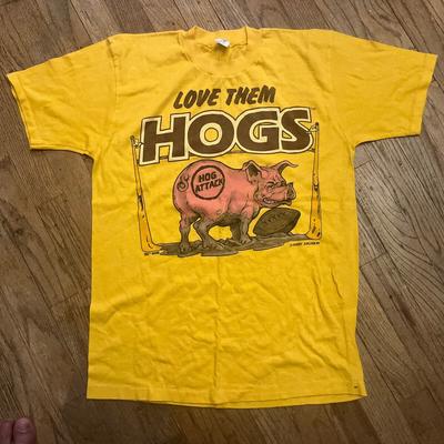 Vintage Washington Redskins Love Them Hogs Hog Attack Shirt Men Women KV3075