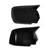 2pcs 2025 New M Look Mirror Covers for BMW X5 E53 1999-2006 Glossy Black Rearview Side Mirror cover Caps