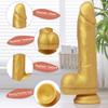 Silica Gel  Realistic Silicone Dildo Huge Sucker Soft Dildos for Women Masturbator Female Vagina Massage Anal Plug Sex Product 18+