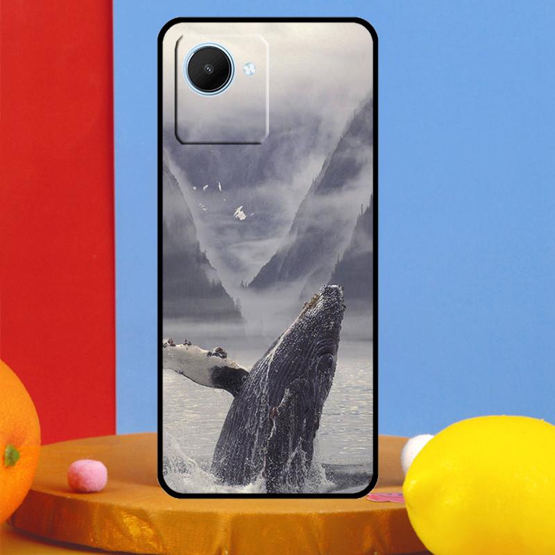 Ocean Whale Shark Swimming For Realme 15 Pro 13 12 11 10 14 Pro Plus C65 C67 C63 C61 C55 C51 C53 C35 C75 GT6 GT7 Case