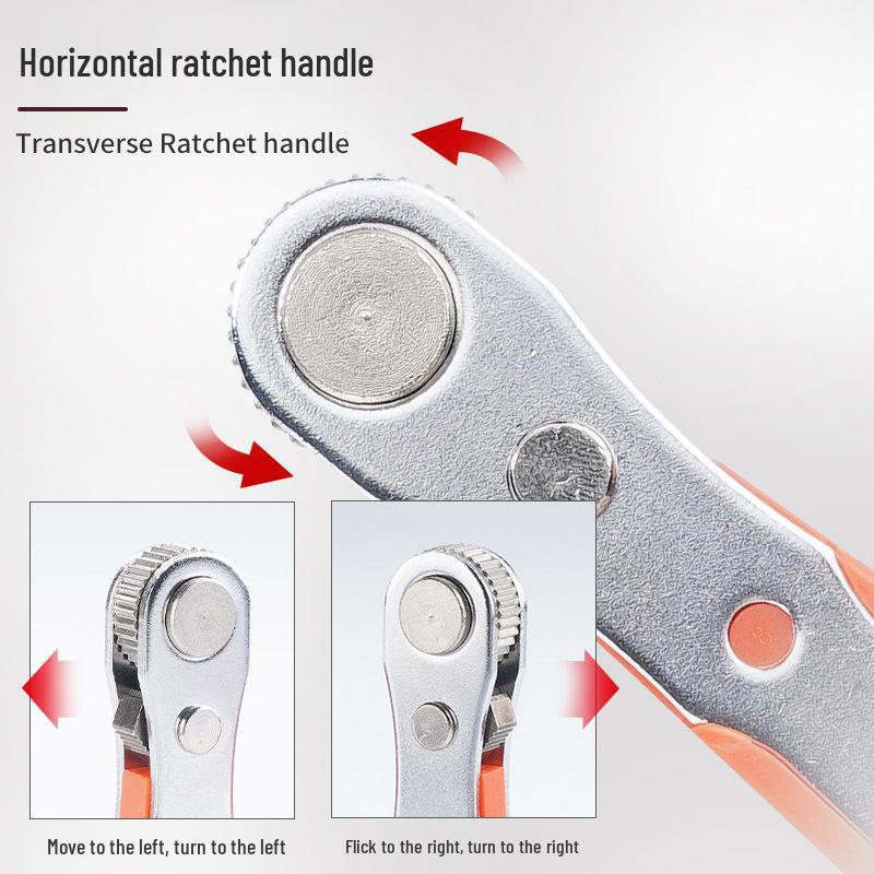 42-in-1 Precision Ratchet Screwdriver Set - Multifunctional Two-Way Tool for Household Repairs