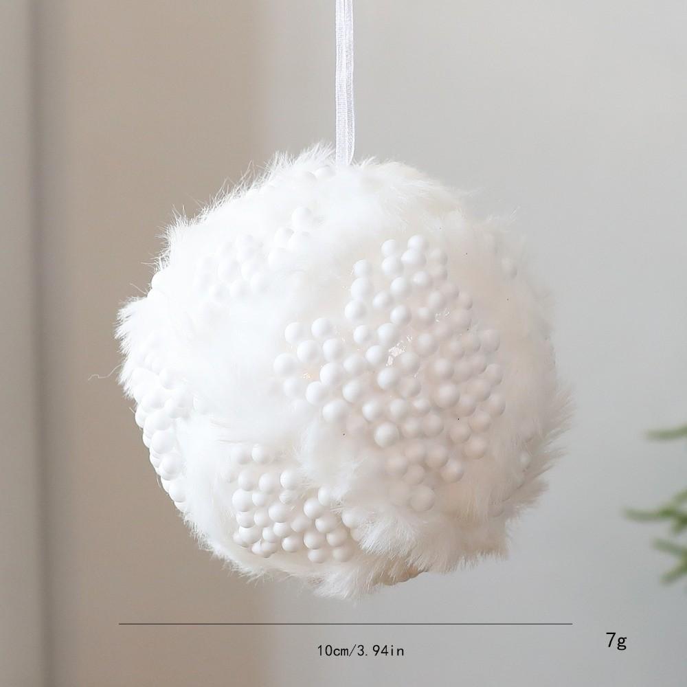 Sequined Surface Christmas Tree Decor 10CM Hanging Balls Ornament Christmas Tree C