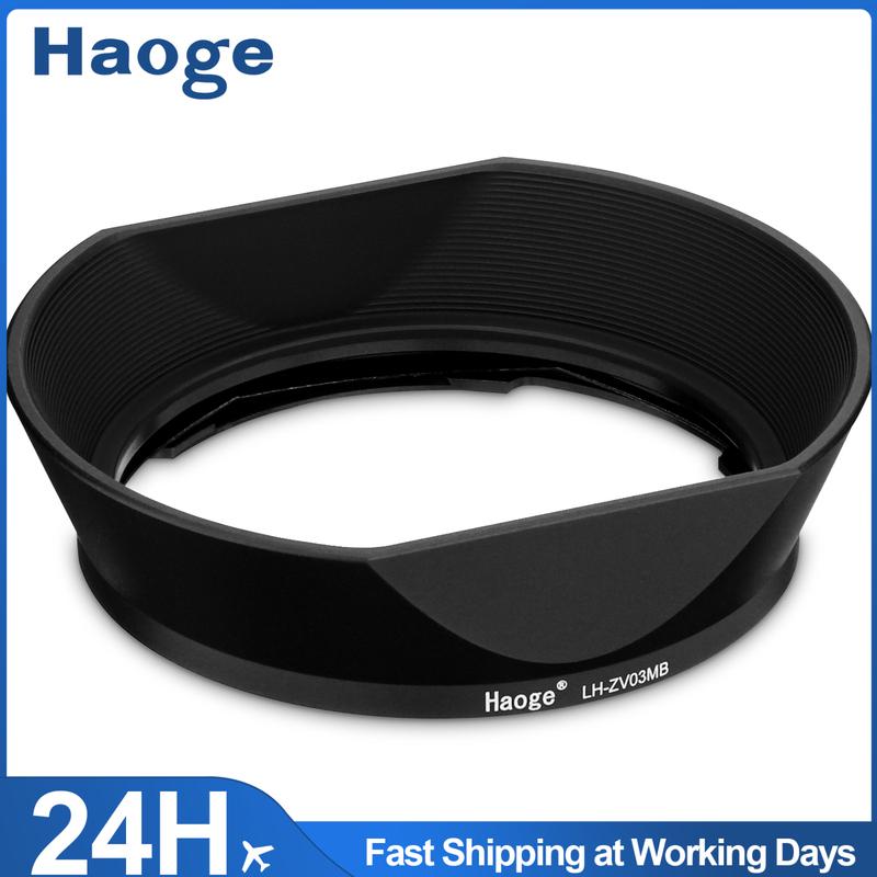 Haoge Square Metal Lens Hood for Carl Zeiss C Sonnar T* 1.5/50 50mm f1.5 ZM Biogon T* 2.8/21 21mm f2.8 ZM Lens LH-ZV03MB