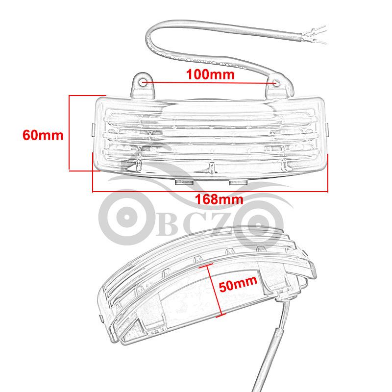 Harley Road Glide & Road King Taillight Turn Signals - Custom Modified Parts