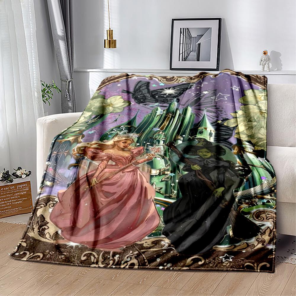 Gothic Style Blanket Ultra-Soft Suitable for Office Bedding Seaside Four Seasons Universal Modern Style Birthday Christmas Gift Blanket