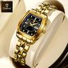 New BINBOND Luxury Quartz Womens Watch Ellipse Diamond Dial Stainless Steel Band Waterproof Luminous Top Brand Women Wristwatch