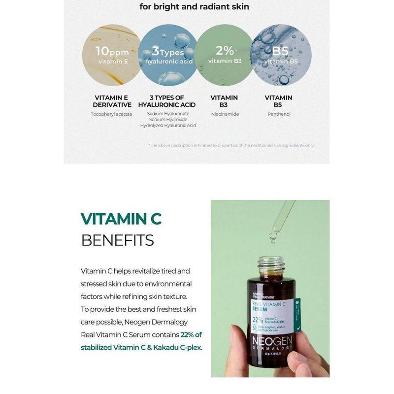 NEOGEN Dermalogy Real Vitamin C Serum Mini