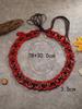 Bohemian Coconut Shell Necklace for Women, Exotic Vintage Long Lariat Natural Handmade Ethnic Layering Jewelry Boho Chic Gift