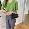 Color Simple Solid Matte Women Casual Mini Cylindrical Bag For Daily Use