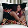 RRihannaES Singer cushion cover Birthday Anniversary Gifts Double Sided Printed Zipper Cushion Cover Soft Skin Bedding