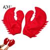 Funny Gag Gift for Adults 1 Pair Lobster Crab Claws Gloves, Novelty Themed Event Performance Outfit Claw Costume Halloween Costume, Carnival