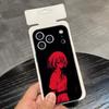 A-Another Horror Anime Phone Case For IPhone 17 Air 16 E Pro Max 15 14 13 Mini 12 Pro 11 Max Plus Black Soft Shell